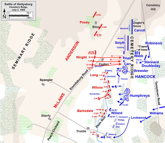 Битва при Геттисбёрге (1-3 июля 1863) 5c44f97daedc6a9f30fdecfdd7386cc9