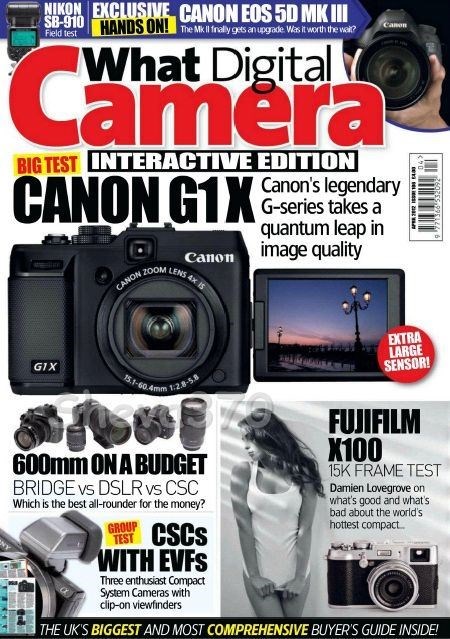 Download What Digital Camera - April 2012 (HQ PDF) free