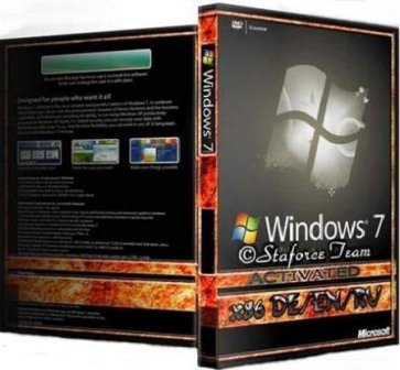 Windows 7 Build 7601 (x86) SP1 (RTM) DE-EN-RU (2011) StaforceTEAM