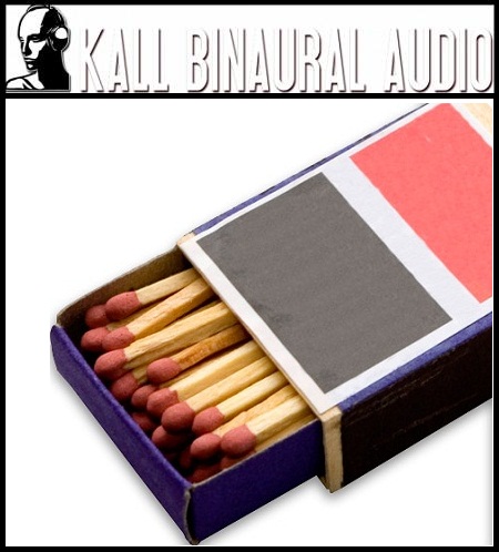 Kall Binaural Audio - 3D Match Box Sound Effects Library (WAV)