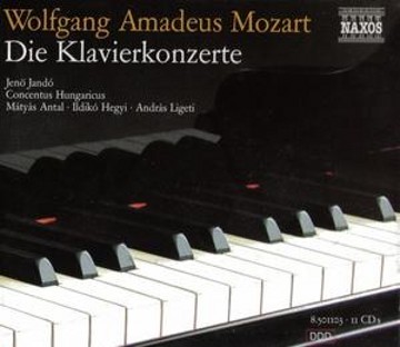 Mozart - Complete Piano Concertos (Jeno Jando, Concentus Hungaricus) (2001)