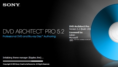 Sony DVD Architect Pro 5.2 Build 135 [2012, ENG]
