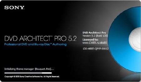Sony DVD Architect Pro 5.2.135 Portable