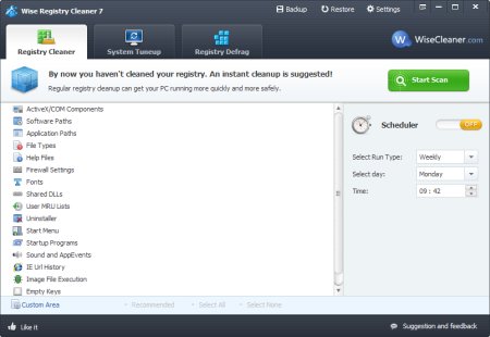 Wise Registry Cleaner 7.16 Build 454 Portable