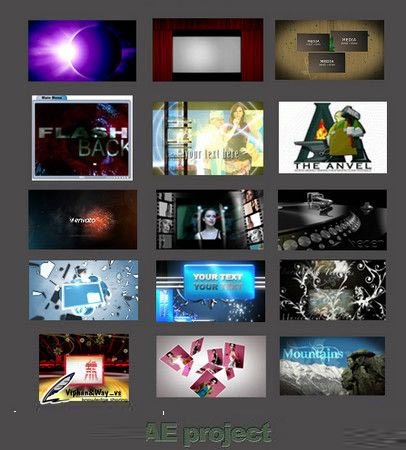 Collection of projects for Adobe After Effects from Videohive (Part 04) 
