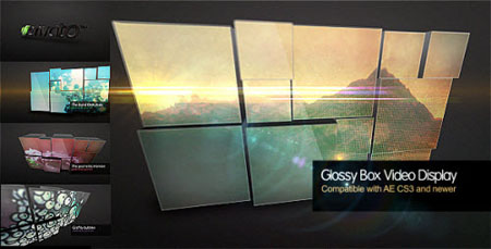 VideoHive - Glossy Box Video Display - After Effects Project