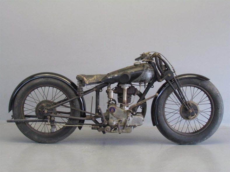 Ретро мотоцикл Peugeot P105 1928