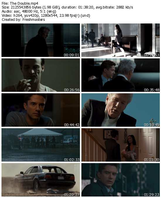 The Double 2011 720p BDRip x264 AAC-MZON3