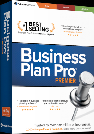 Palo Alto Business Plan Pro. Premier Edition 11.25 Build 0009 US/UK (2012)