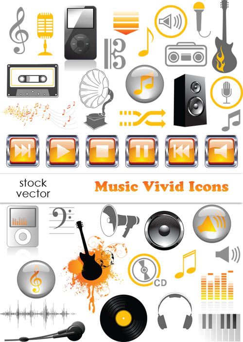 Music Vivid Icons