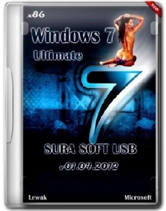WINDOWS 7 ULTIMATE (x86) SURA SOFT USB v01.04 (2012/RUS)