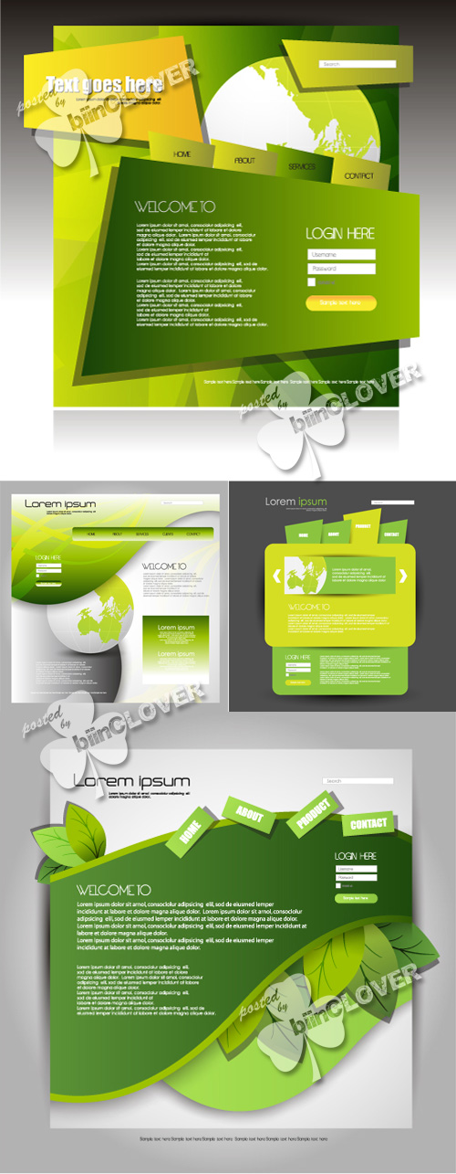 Web design template 0140