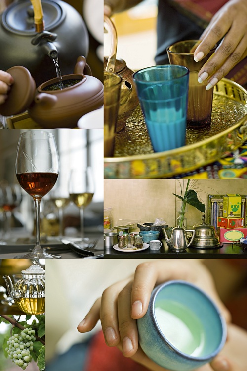 Wine and tea [Isabelle Rozenbaum]