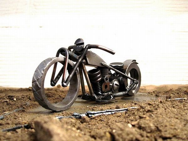 Металлические модельки мотоциклов 2