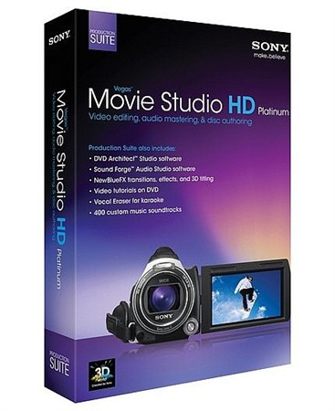 Sony Vegas Movie Studio HD Platinum 11 Production Suite (11.0.322 / 5.0.156 / 10.0.176)