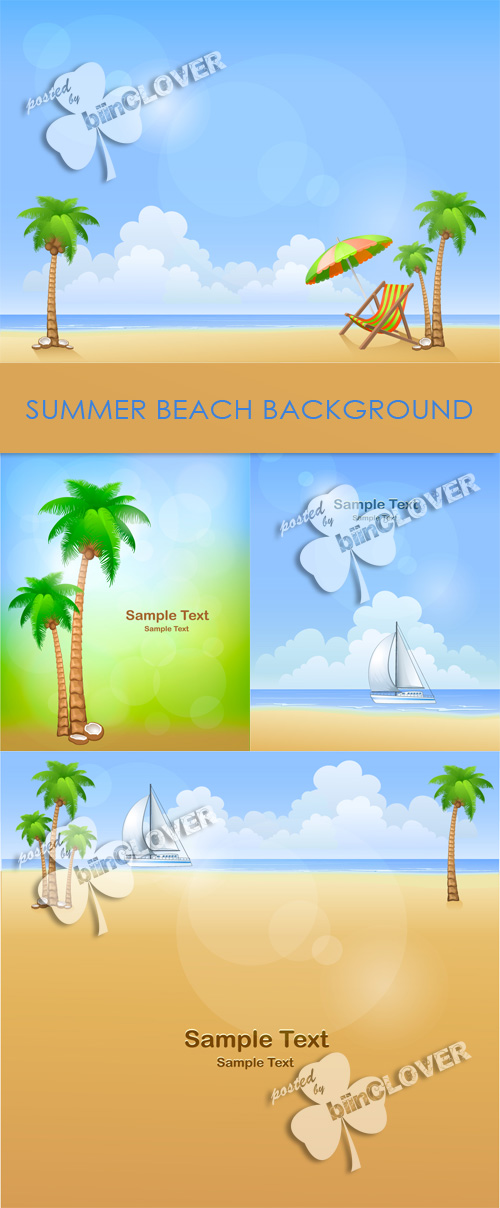 Summer beach background 0141