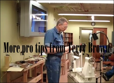Woodturning - More Pro Tips from Terry Brown