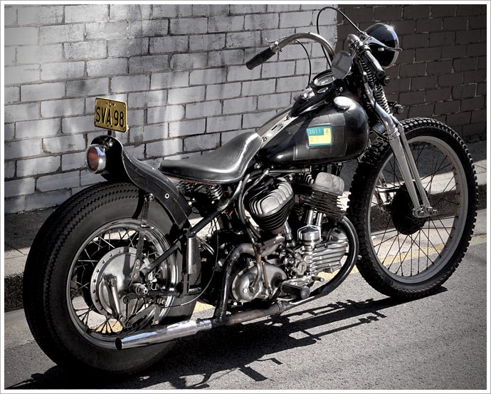 Боббер Harley-Davidson WLA