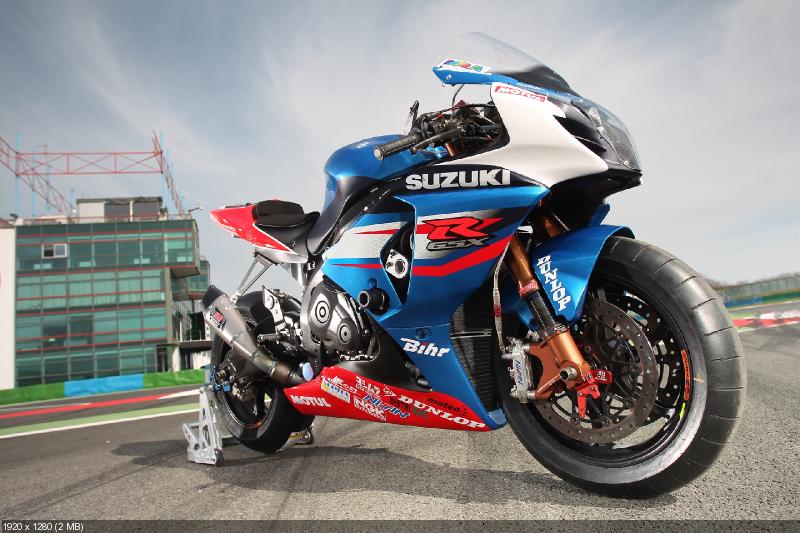 Гоночный мотоцикл Suzuki GSX-R1000 2012 команды SERT (фото)